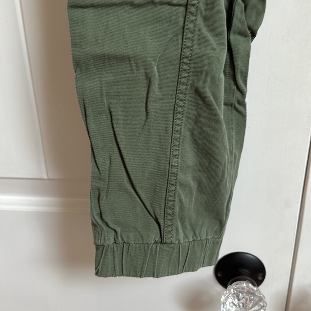 Banana Republic Green Cargo Pant Joggers Size L - Picture 5 of 12